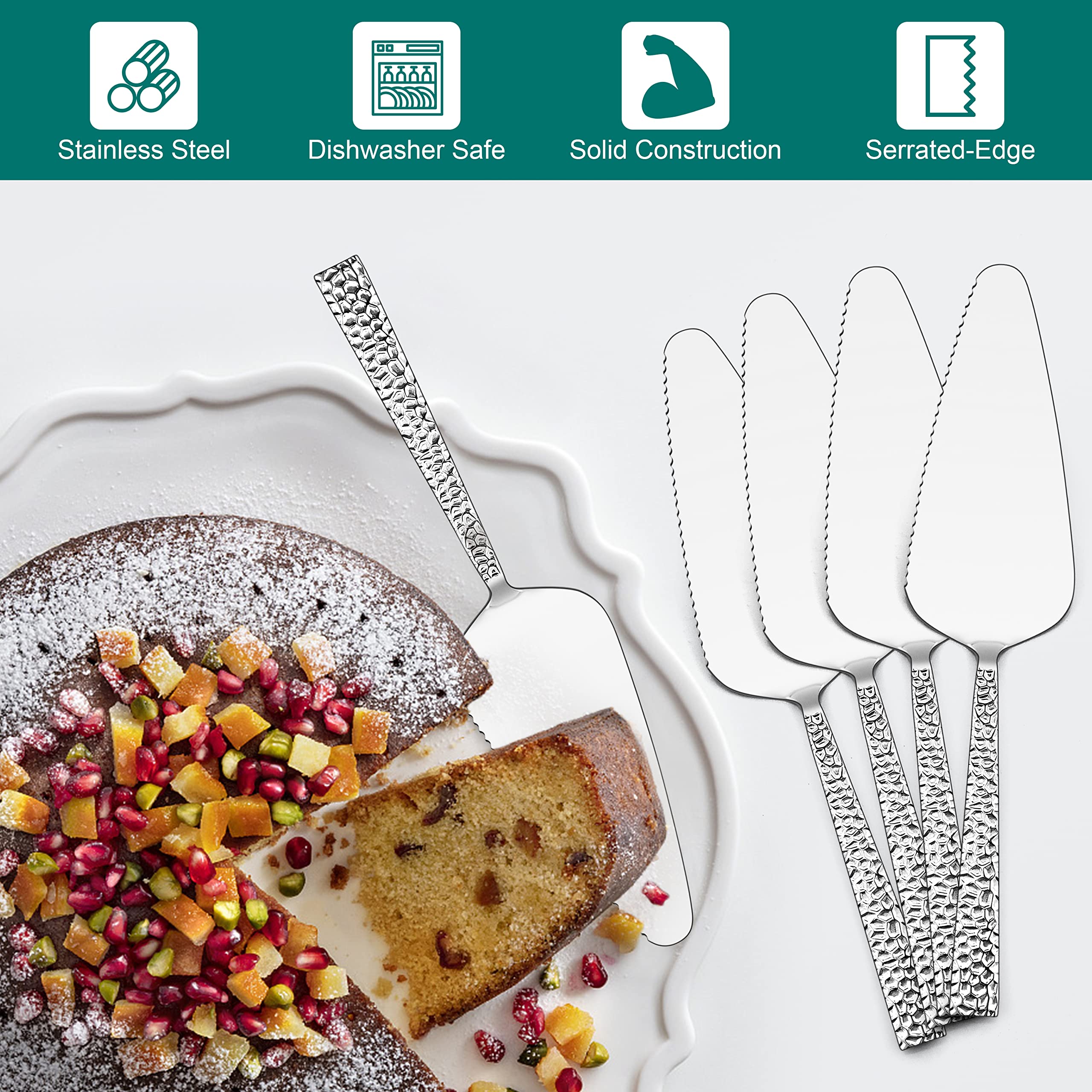 E-far mirror-polished surface resists stains for easy cleaning.