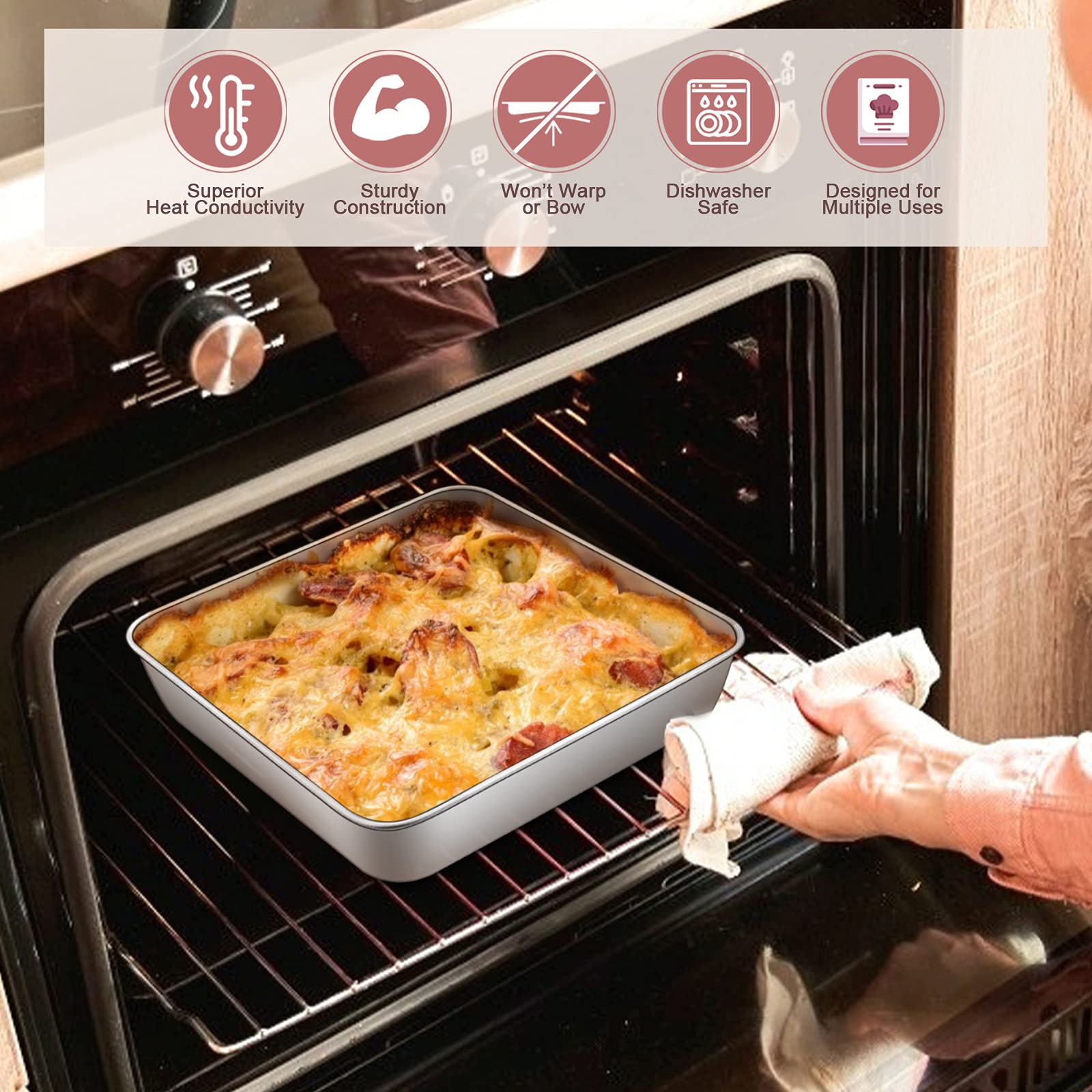 E-far rolled edge provides comfortable handling during transfer.