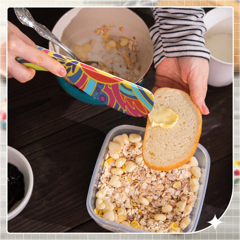 Eaasty butter spreaders featuring ergonomic handles for comfortable use