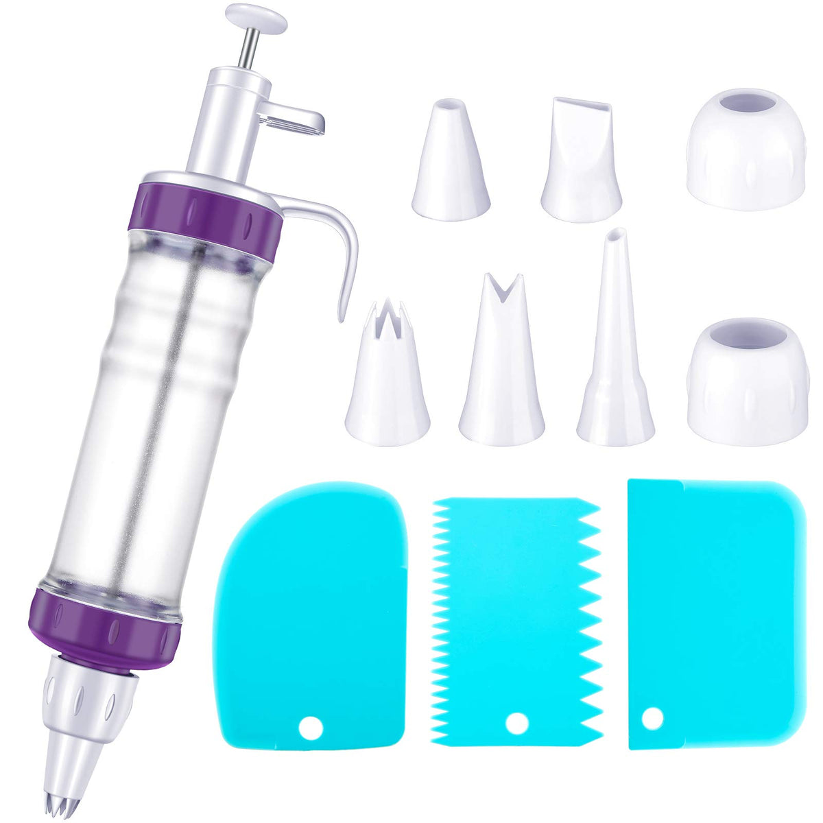 Eaasty frosting dispenser for precise cake piping and decoration