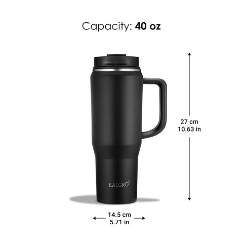 EALGRO base design fits most standard cup holders for travel.