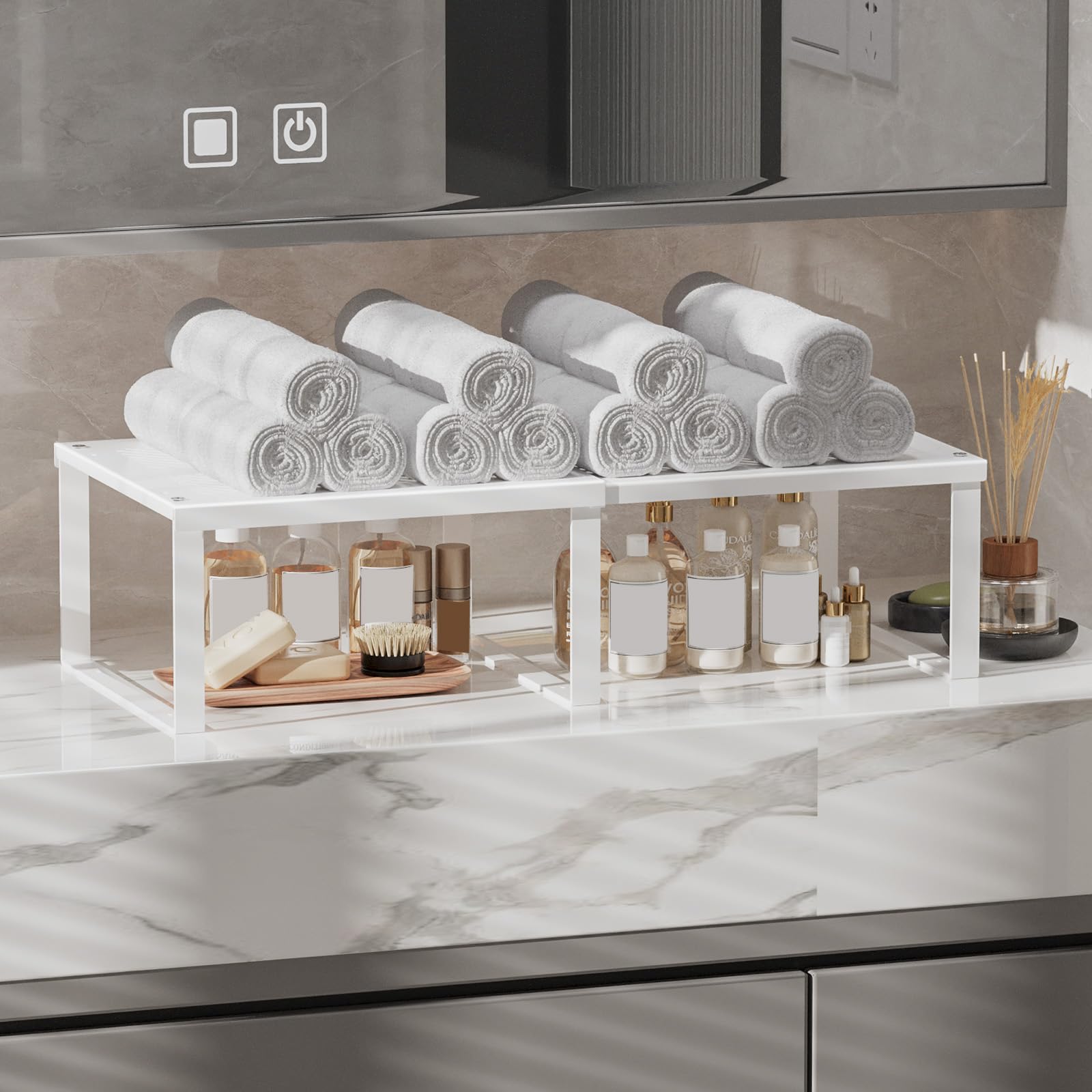 EAROND fixed board with brackets provides sturdy daily-use support for dishes.