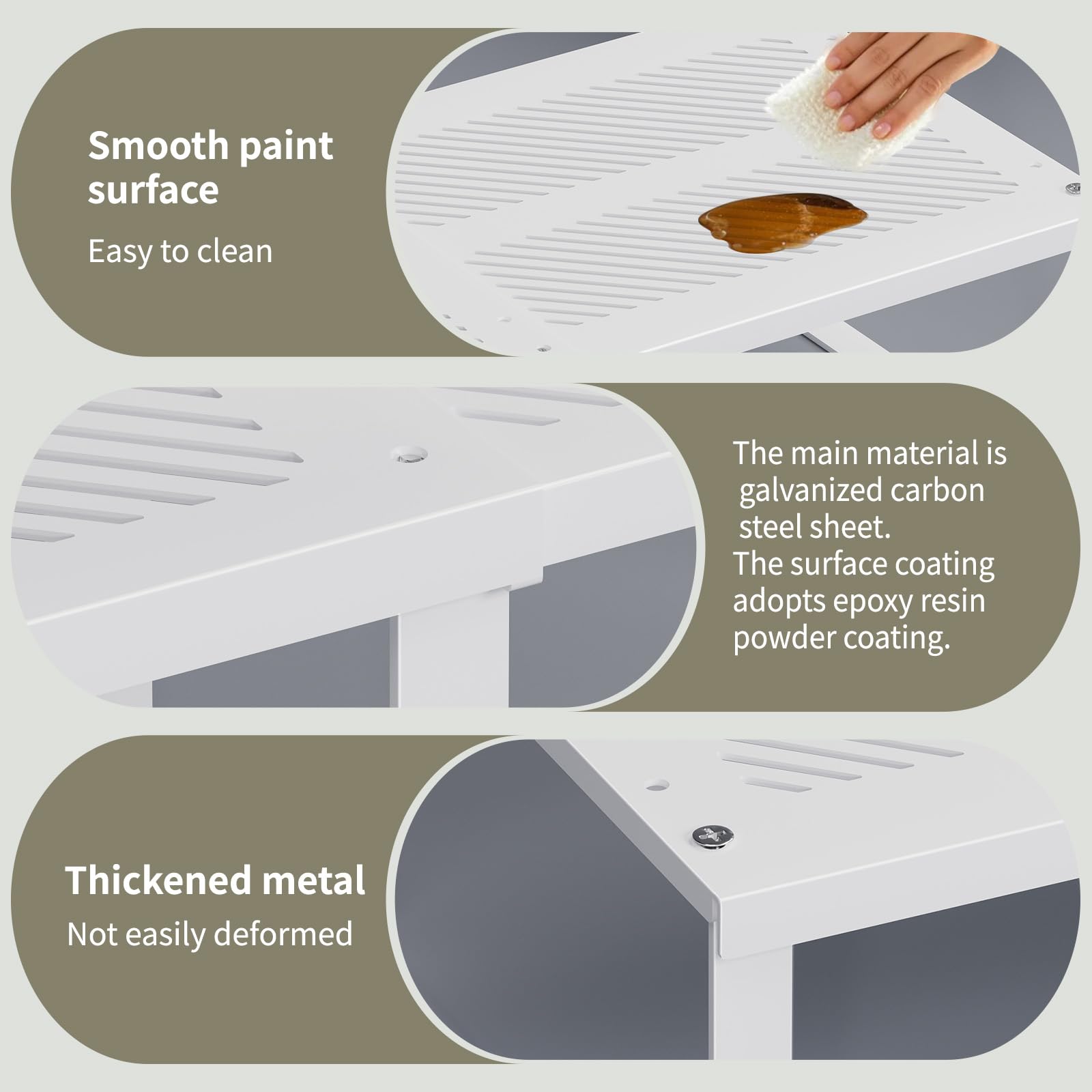 EAROND space-saving counter organizer makes countertops tidier and items accessible.
