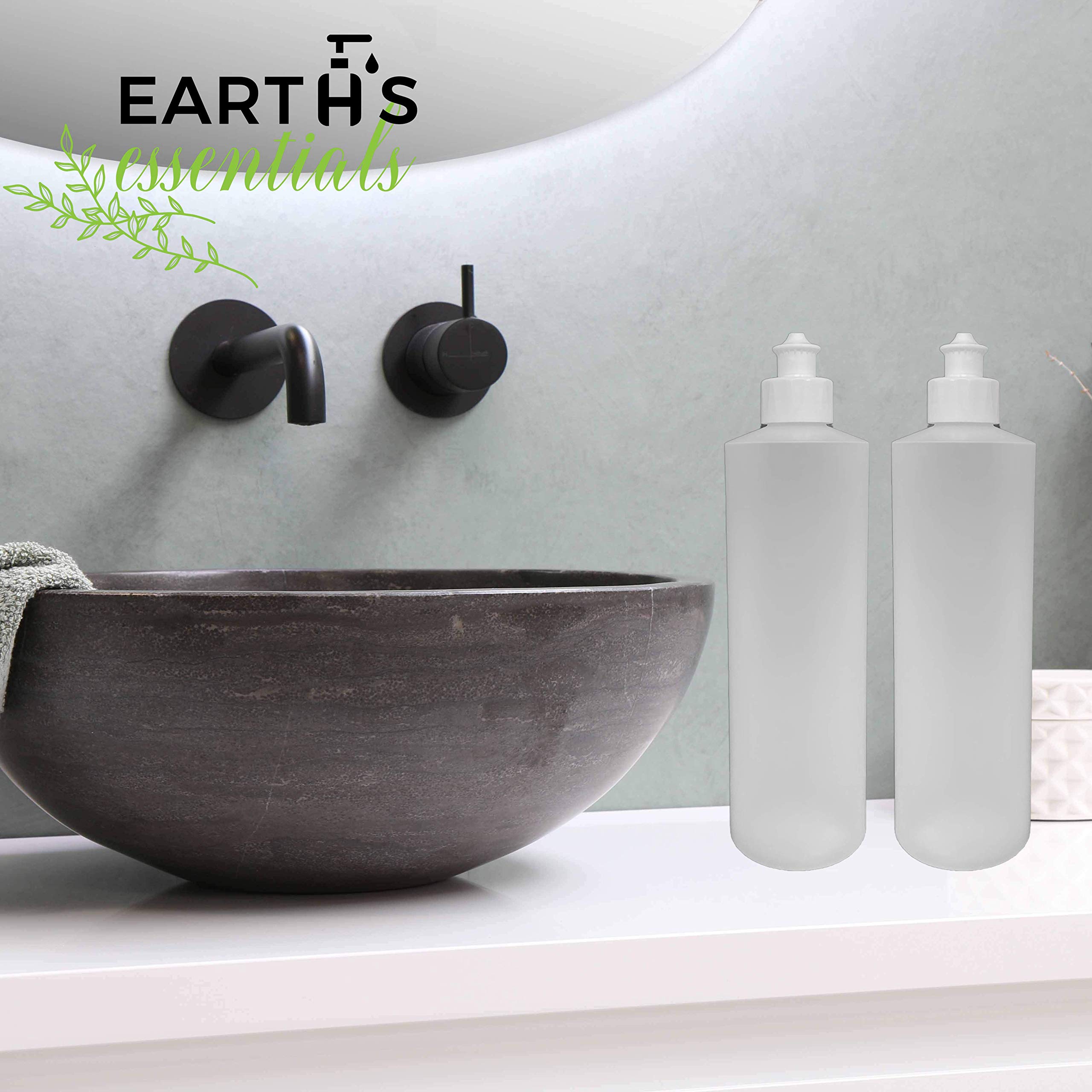 Earth's Essentials dispenser ideal for soaps, shampoos, and lotions