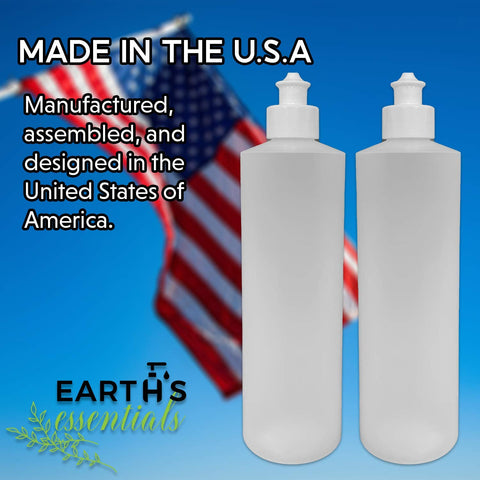 Earth's Essentials USA-made cap ensures reliable sealing
