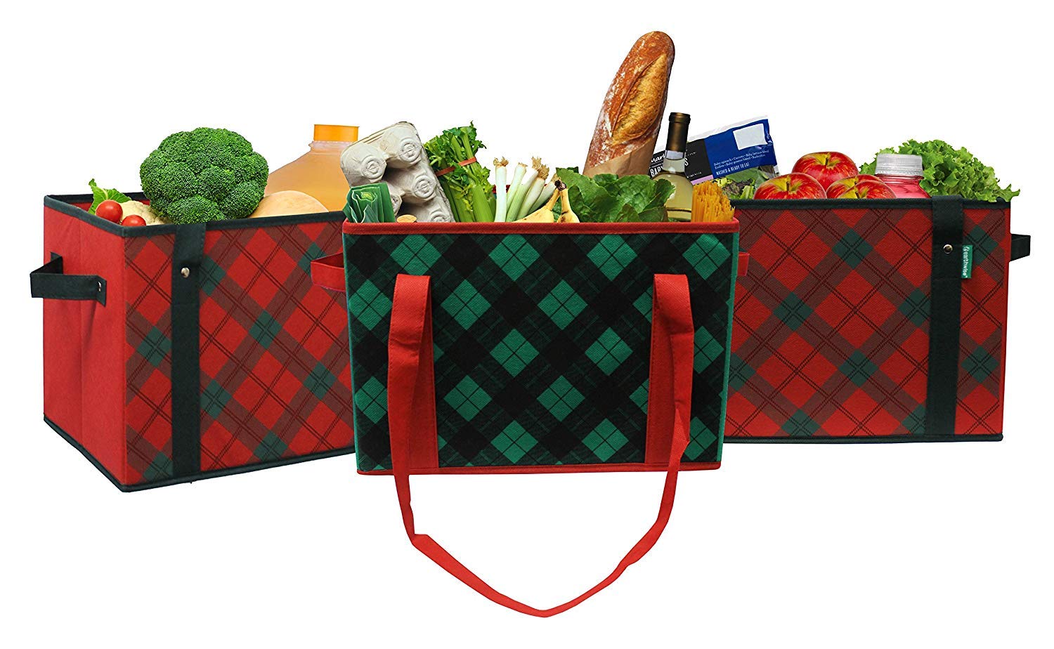 Earthwise Deluxe Collapsible Bag with reinforced bottom for stability