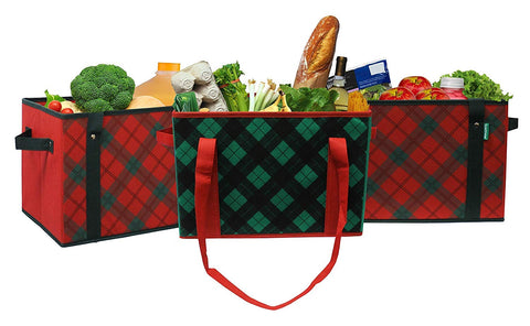 Earthwise Deluxe Collapsible Bag with reinforced bottom for stability