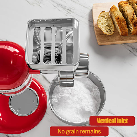 Eascandy transparent grinding chamber lets you watch consistency as it mills.