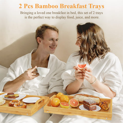 Easoger serving table for bedside dining and snacks