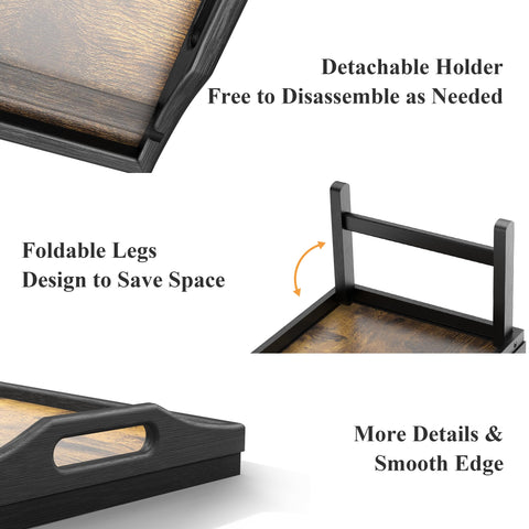 Easoger bed-tray dimensions 16.92 by 12.6 inches provide a stable surface.