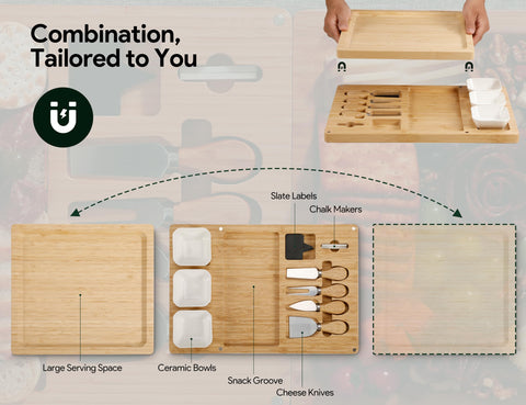 Easoger premium bamboo board durable and eco-friendly