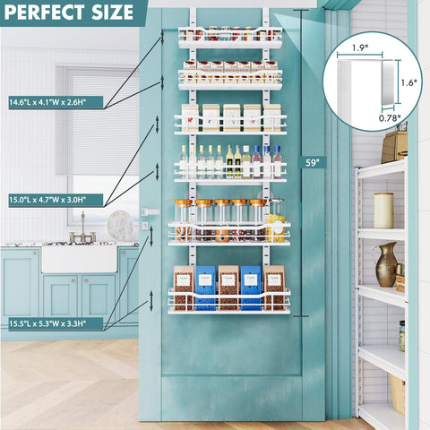 Eastherry adjustable baskets demonstrating customizable height
