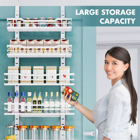 Eastherry easy no-drill installation shown over a pantry door