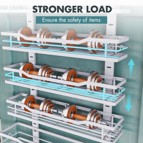 Eastherry metal hanging pantry storage showing durable construction