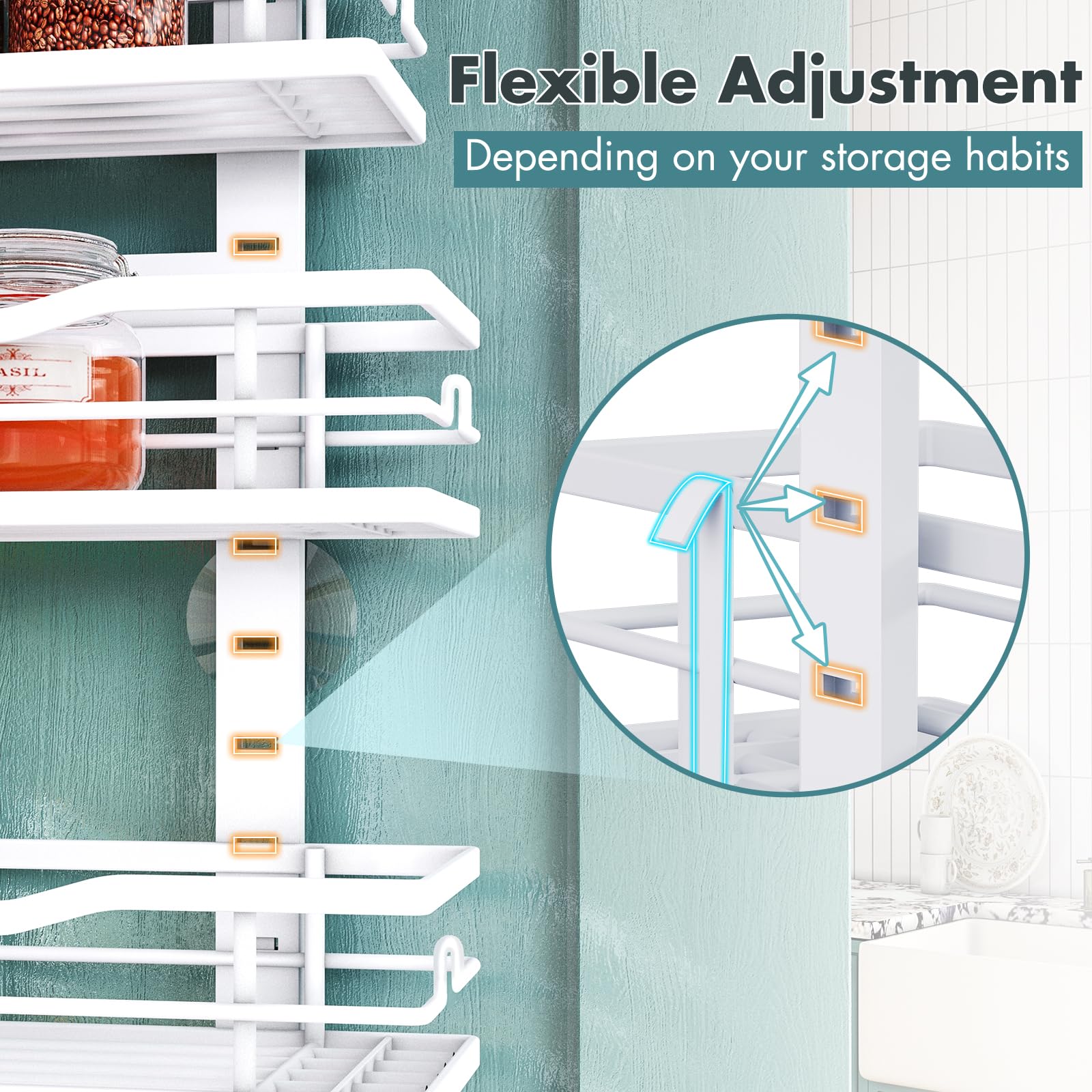 Eastherry includes 10 sticky trays for quick organization