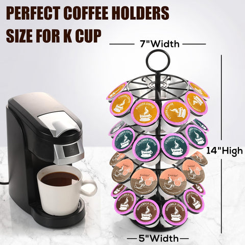 Eastsign 360-degree rotation carousel with top handle for easy access