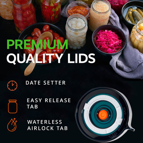 Easy Fermenter date setter on lid tracks batch start times