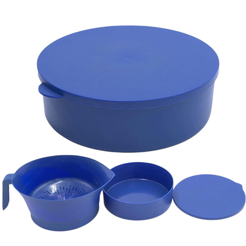 Easy Greasy grease container with lid illustrating safe grease storage.