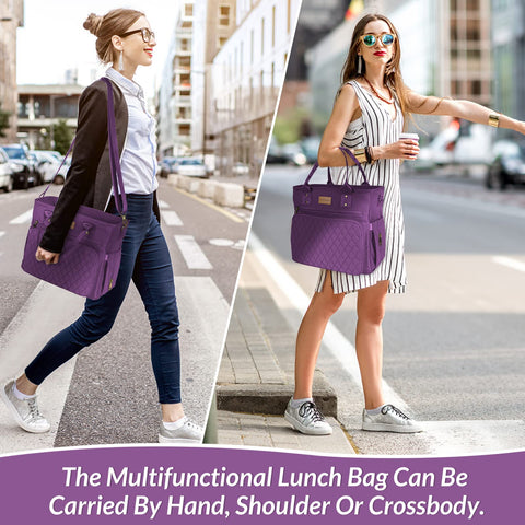 EASYA Lumina Purple insulated layer helps maintain temperature for meals