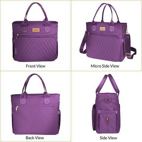 EASYA Lumina Purple stainless steel accents add durable style