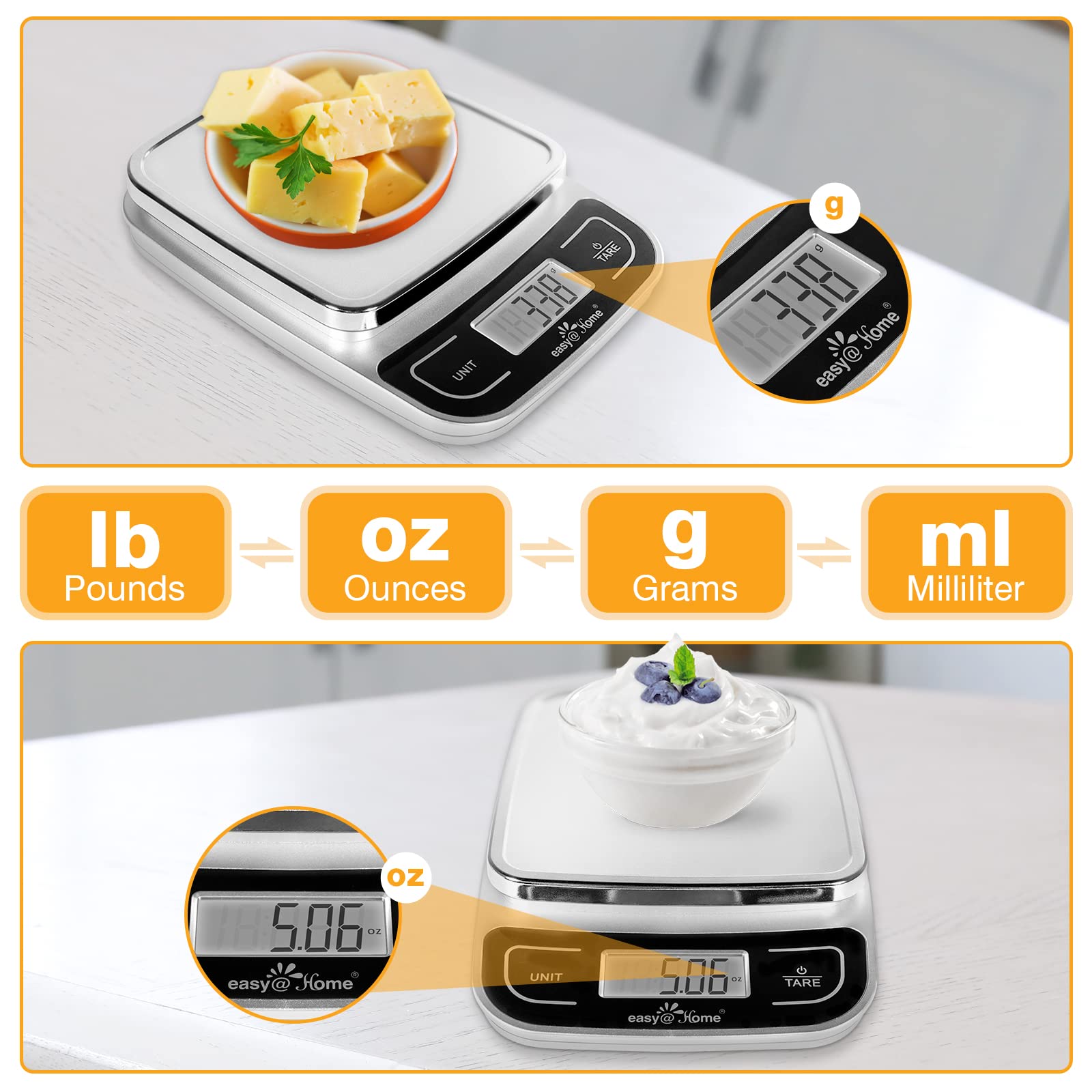 Easy@Home EKS-202 compact design fits small kitchens for storage
