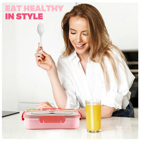 EASYFUN Bento Box portable size fits in bags for daily use