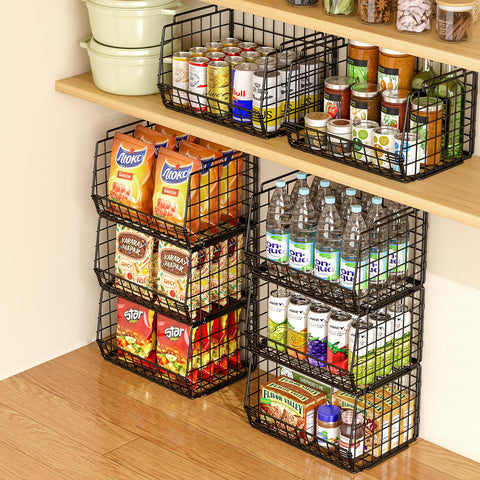 easykitch large pantry bins for fruits and vegetables keep produce visible.