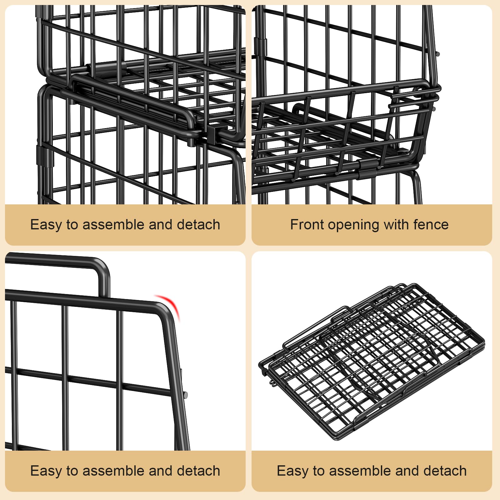 easykitch multipurpose storage for closet, pantry, or laundry area.