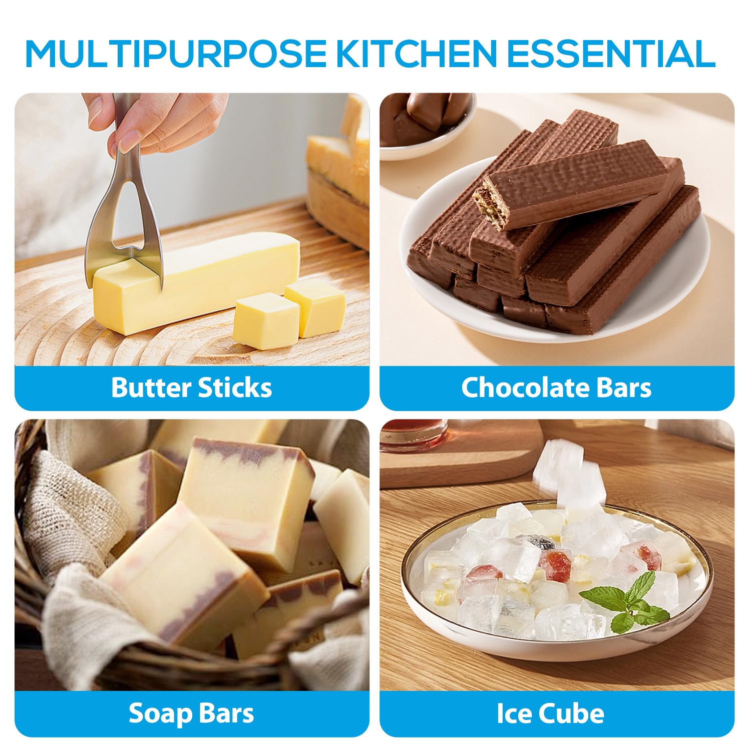 EASYYOURHOME easy-clean silicone mold reduces cleanup and resists staining.