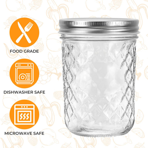 Eathtek jar used as wedding favors or candle container