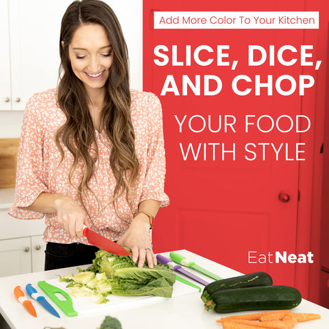 EatNeat carving knife perfect for roasts and carving.