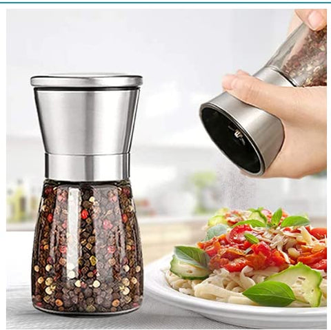 Ebaco pepper grinder on a modern kitchen counter with sleek finish.