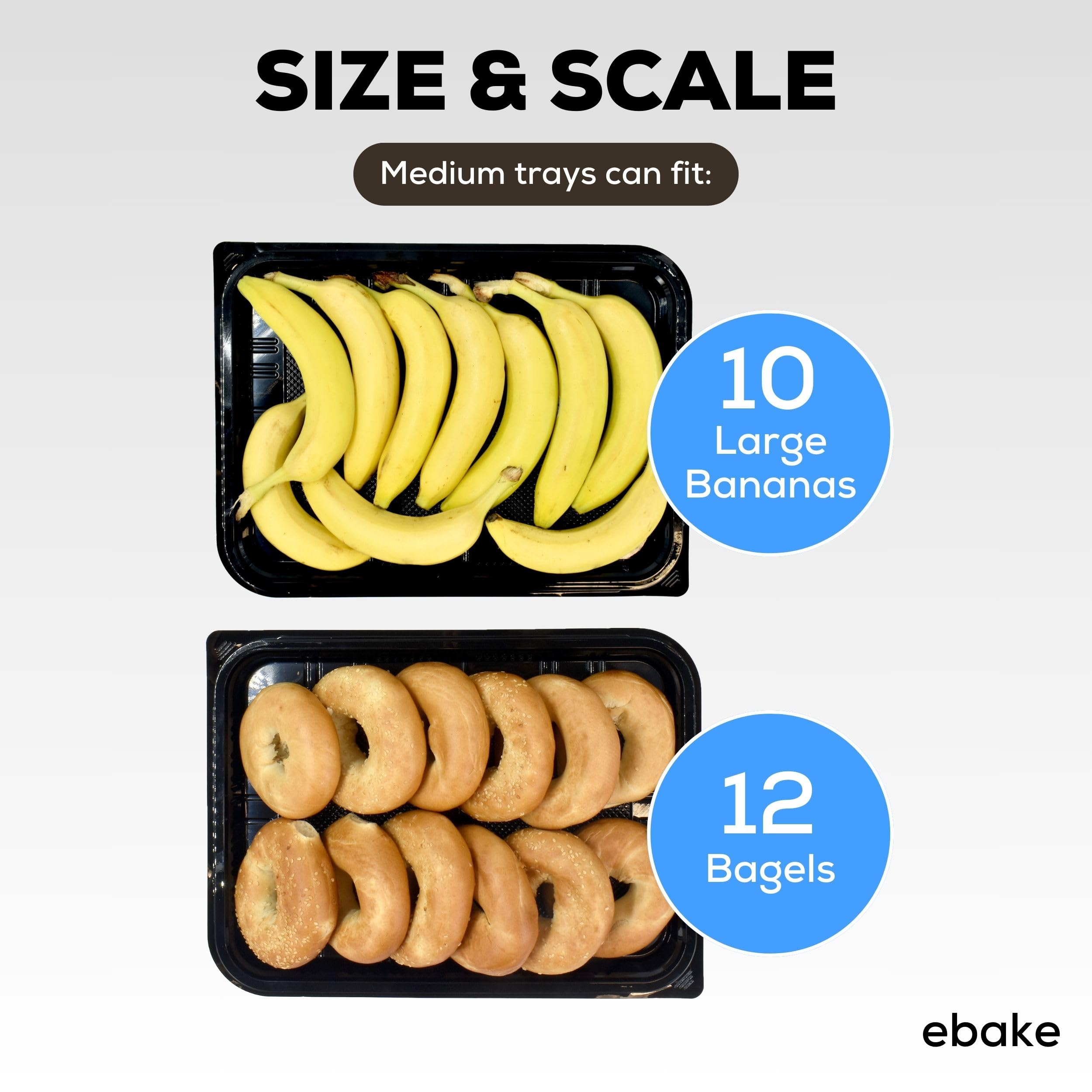 ebake crystal-clear lids seal sandwiches securely during transit.