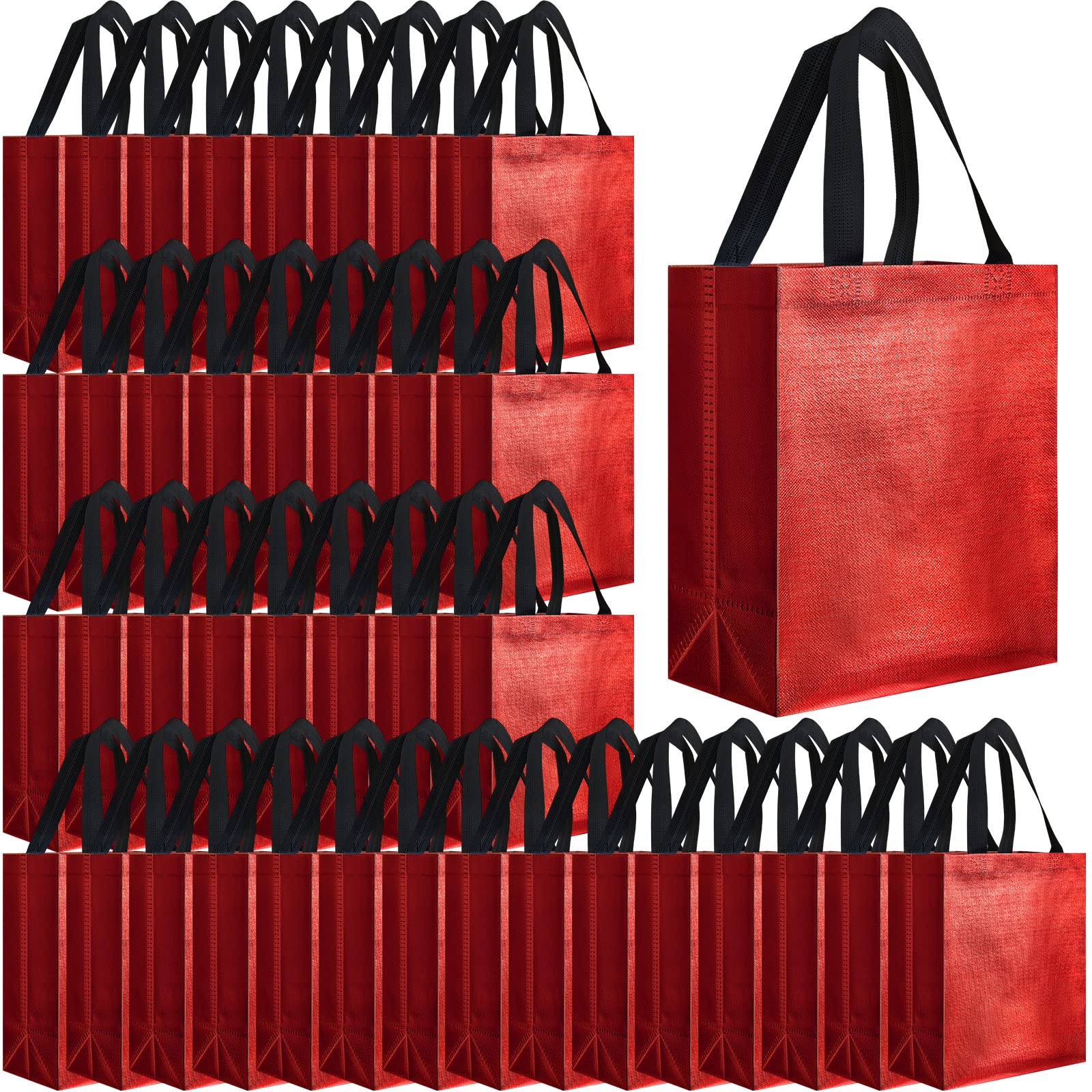 Eccliy eighty-piece gift bags with glossy tote for stylish packaging