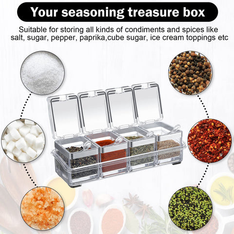 Eccliy versatile condiment jars ideal for hotels, cafes, and homes