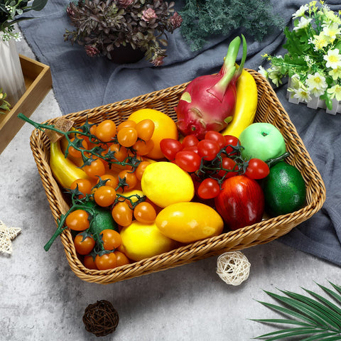 Eccliy sturdy woven baskets with smooth edges ensure safe handling.
