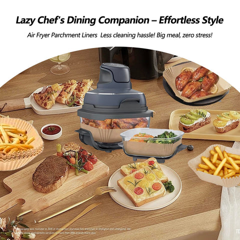 Ecfvtp liners made of natural wood and food grade silicone oil for versatile cooking.