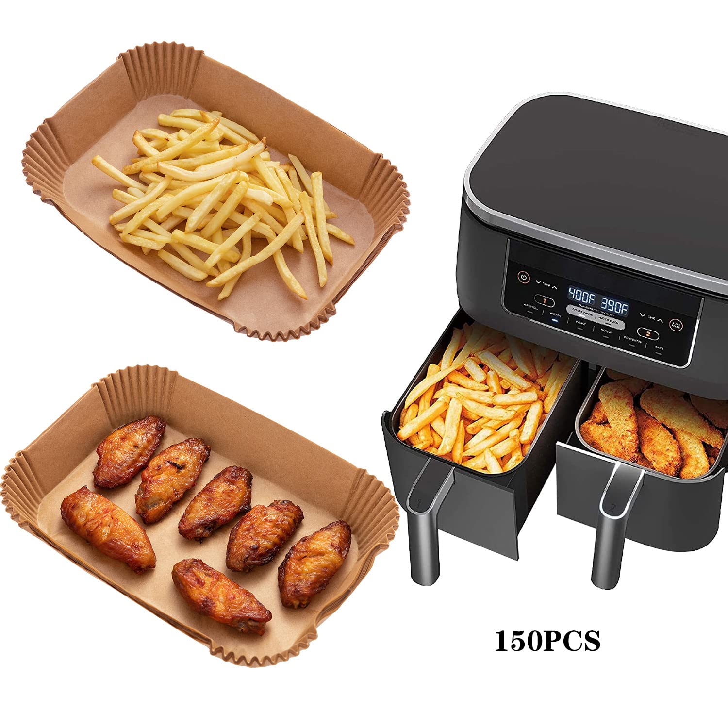 Ecfvtp versatile liners for baking, roasting, and microwave use.