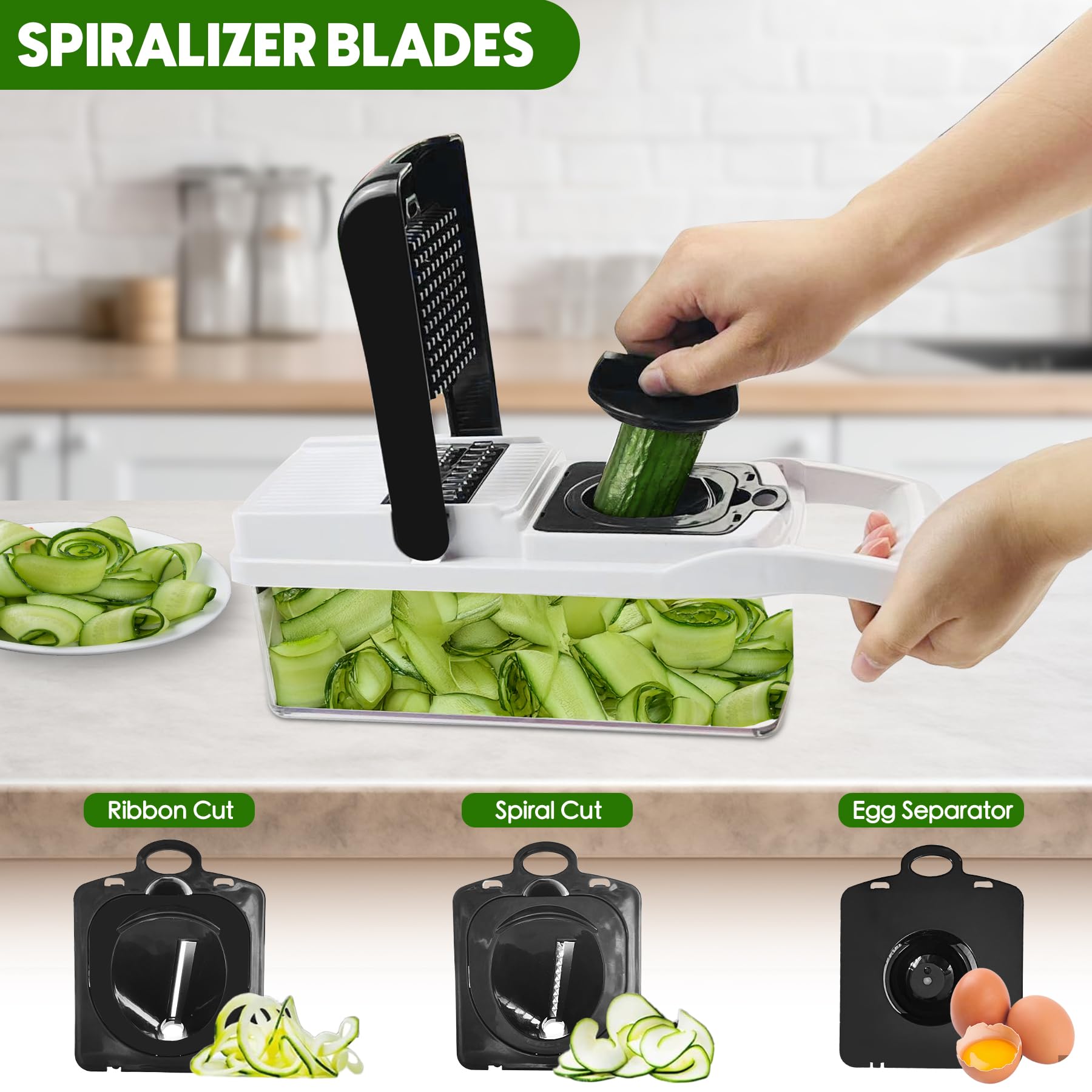 ECLENYES non-slip base keeps the board steady on wet counters.