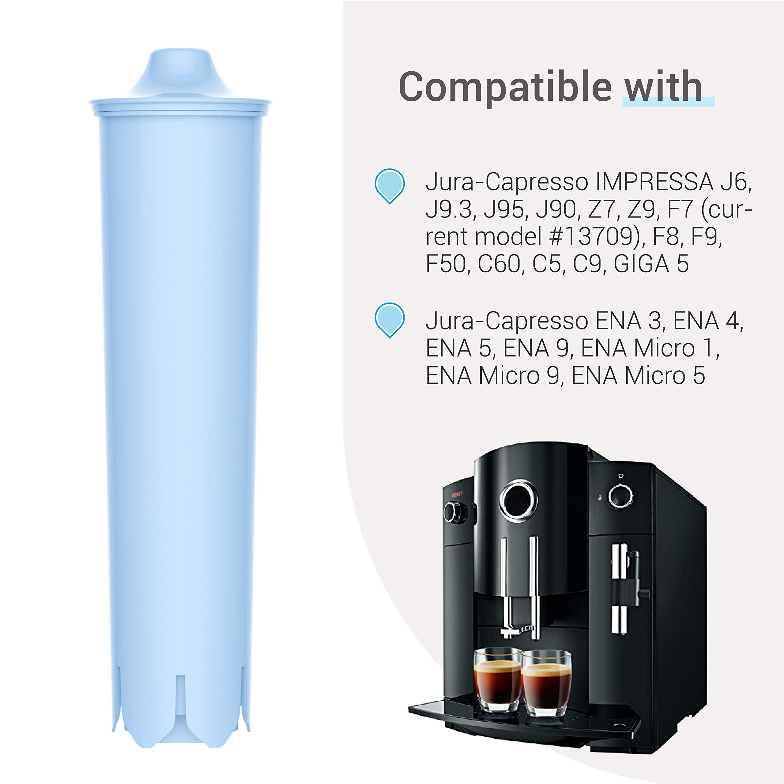 EcoAqua pack of 6 replacement filters delivers long-term value for home brewing.