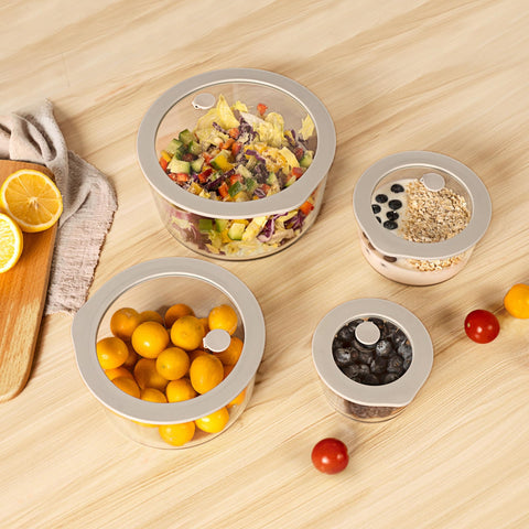 EcoEvo silicone lid provides airtight seal to prevent leaks.