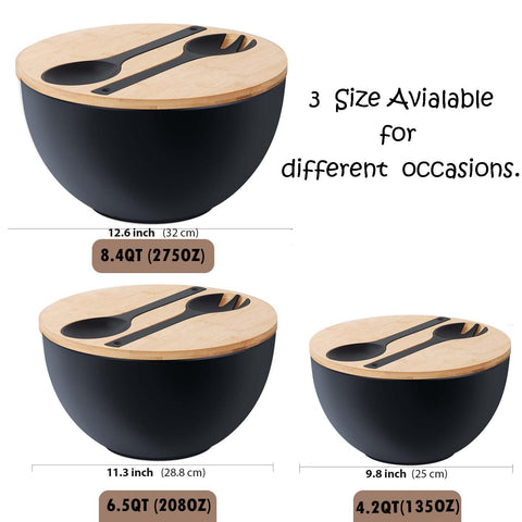 ECOHAGOU bamboo wood lid keeps ingredients fresh and convenient on the counter.