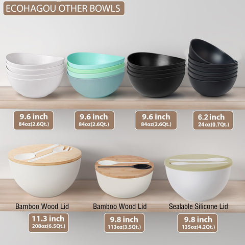 ECOHAGOU dishwasher safe surfaces simplify cleanup after gatherings.