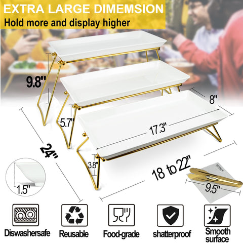 ECOIOU dishwasher-safe platters simplify cleanup after gatherings.