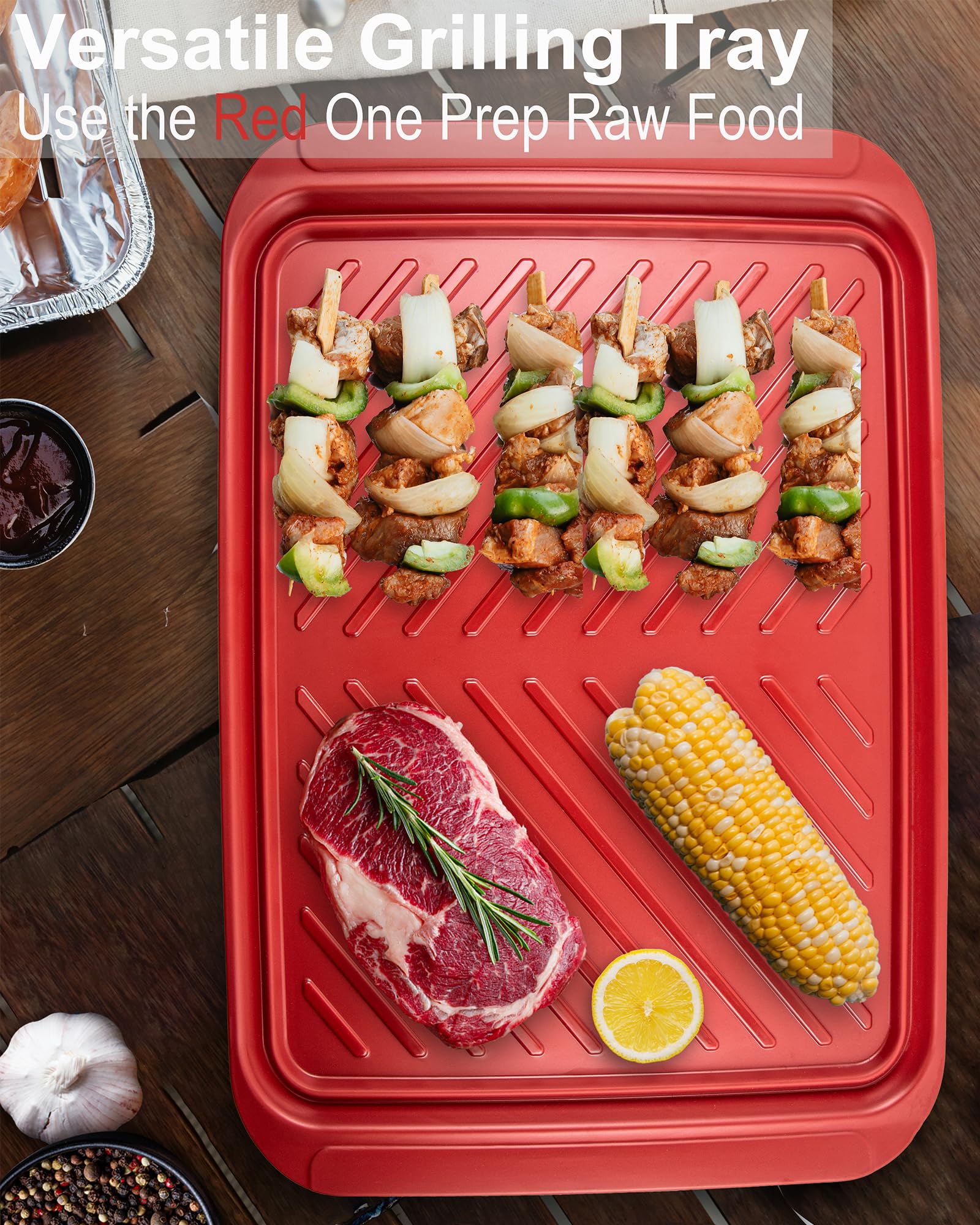 ECOIOU nesting design supports compact storage after grilling.