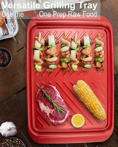 ECOIOU nesting design supports compact storage after grilling.