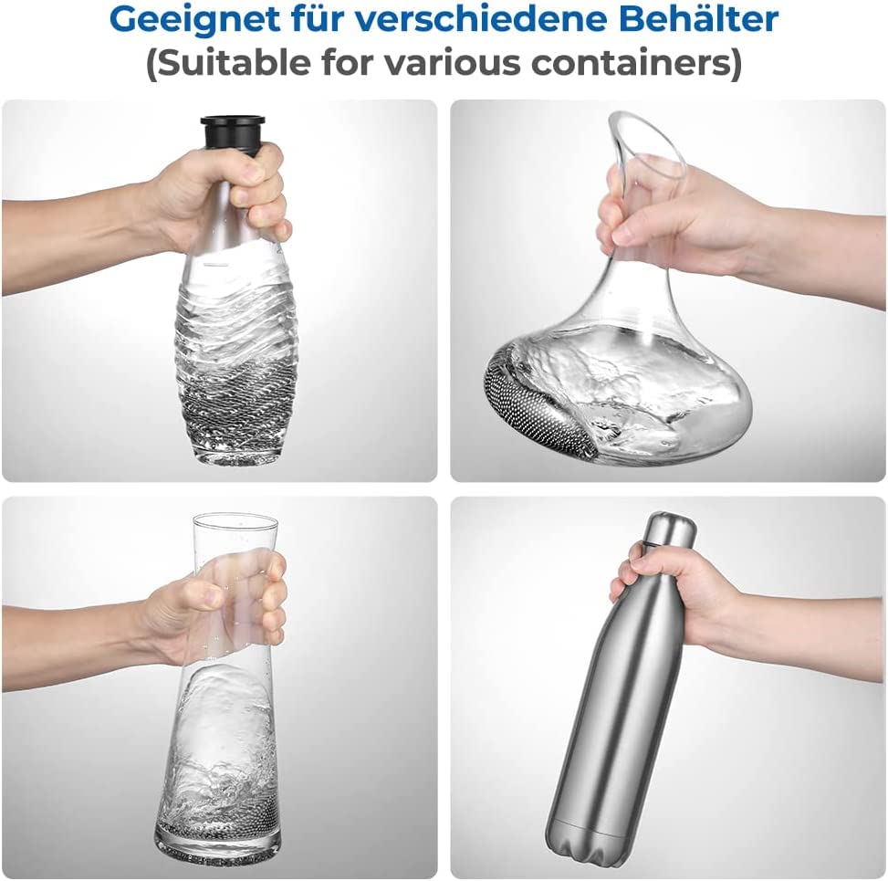 ecooe silicone filter sleeve simplifies rinsing after cleaning beads.