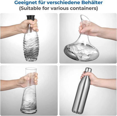 ecooe silicone filter sleeve simplifies rinsing after cleaning beads.