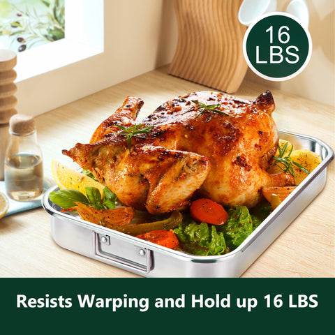 Ecookware by LGX large-capacity roaster fits turkey and big roasts