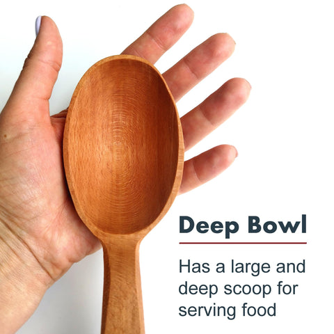 ECOSALL long-handle spoon designed for safe stirring